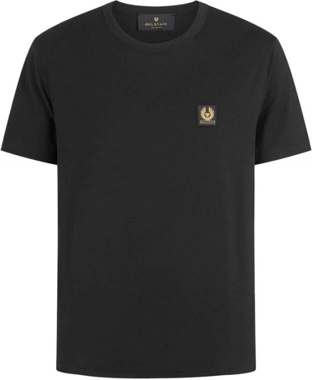 Belstaff Crew Neck T-shirt Zwart Heren