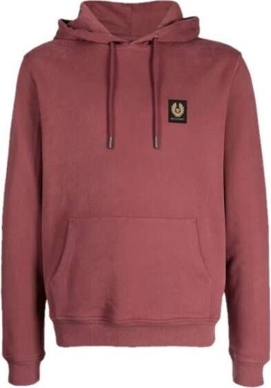 Belstaff Donker Ink Phoenix Hoodie Red Heren
