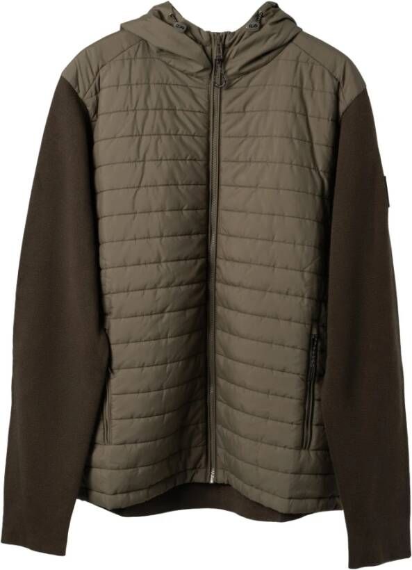 Belstaff Vert Full ZIP Cardigan Green Heren