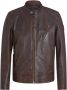 Belstaff Ebony Café Racer Leren Jas Bruin Heren - Thumbnail 1
