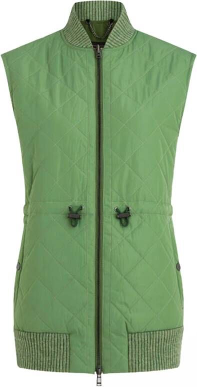 Belstaff Gewatteerd Vest Jack Groen Dames