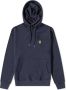 Belstaff Klassieke Patch Popover Hoody Blauw Heren - Thumbnail 4