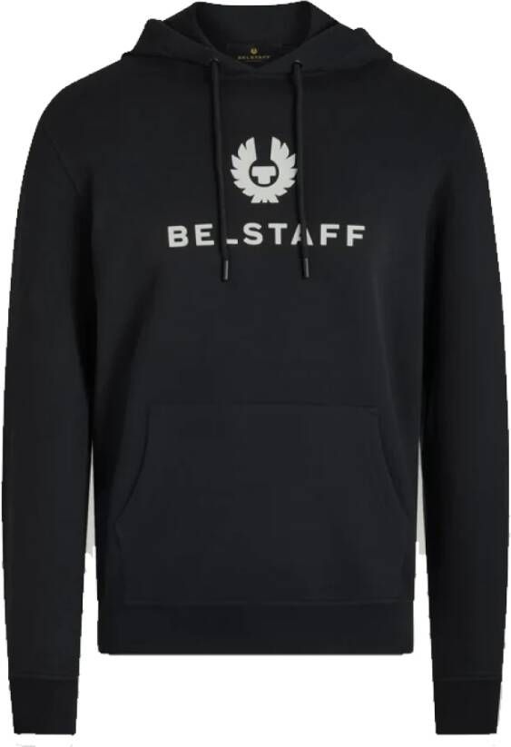Belstaff Kleur Blok Handtekening Hoodie Zwart Heren