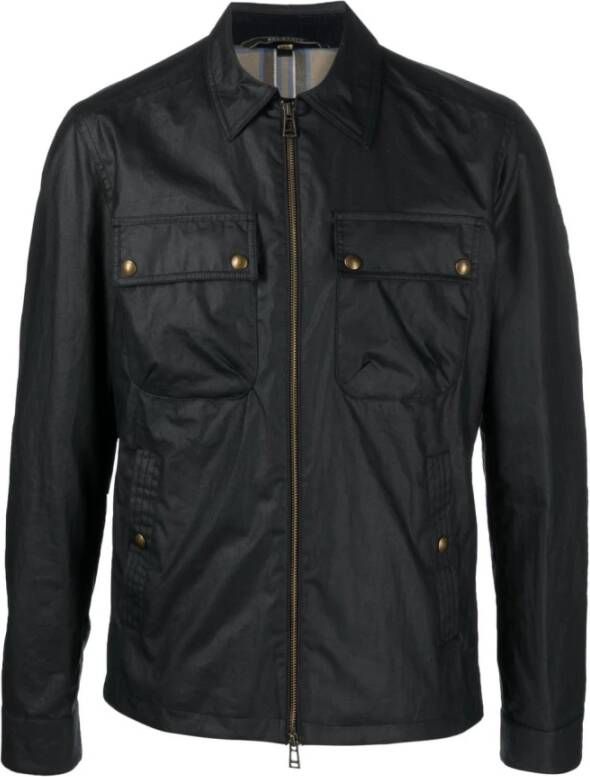 Belstaff Blauwe werkjas Blue Heren