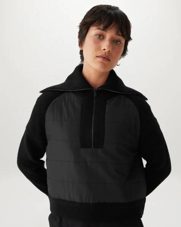 Belstaff Lichtgewicht Jas Hills Collectie Zwart Dames