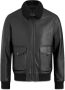 Belstaff Moderne Aviator Jas Zwart-48 Zwart Heren - Thumbnail 1
