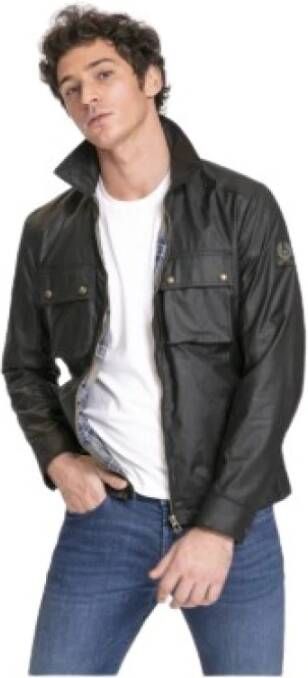 Belstaff Noir Dunstall Leren Jas Zwart Heren