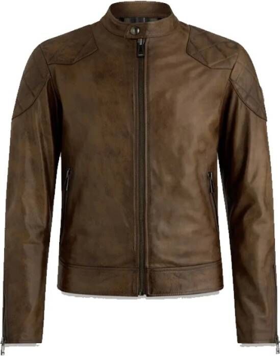 Belstaff Outlaw 2.0 Leren Jas Bruin Heren