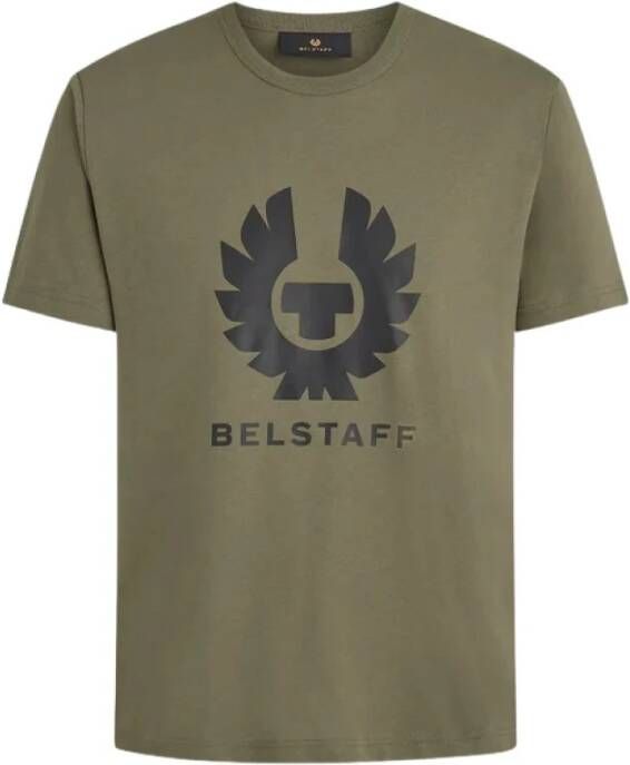 Belstaff Phoenix Tee Olive-M Groen Heren