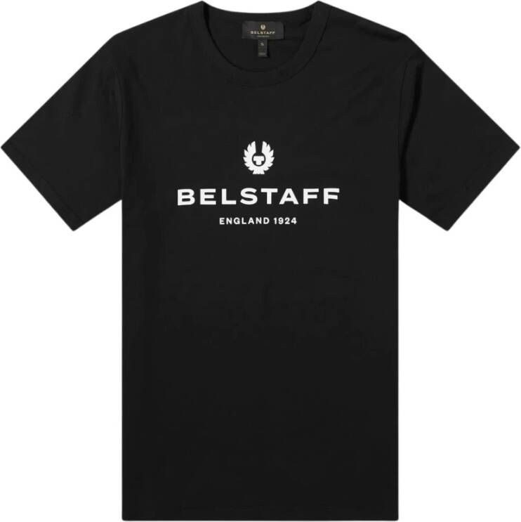 Belstaff Phoenix Wit T-Shirt Zwart Heren