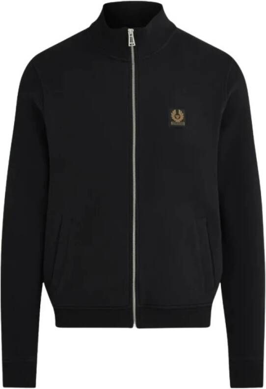 Belstaff Premium Full Zip Sweatshirt Zwart Heren