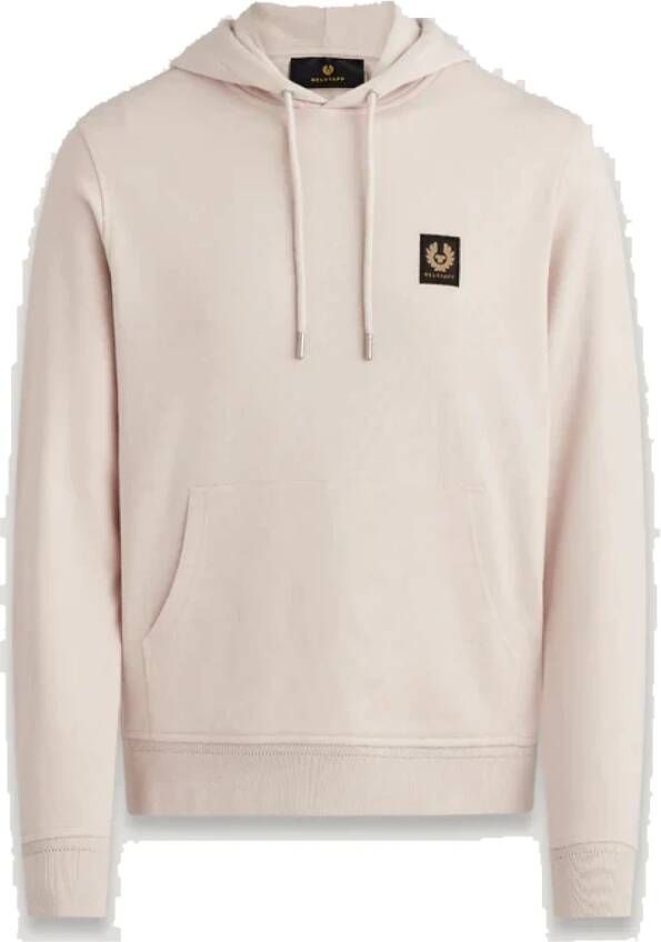 Belstaff Premium Patch Popover Hoody Beige Heren