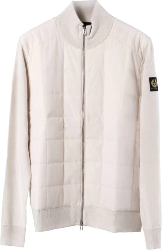 Belstaff Stijlvolle Kelbrook Zip Cardigan Beige Heren