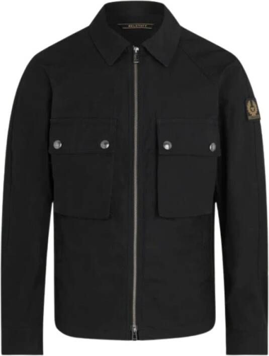 Belstaff Zwarte Hedger Overshirt Zwart Heren