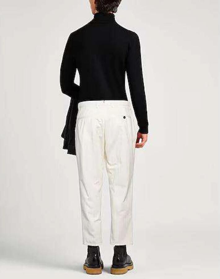 Berwich Stijlvolle Herenbroeken voor elke gelegenheid White Heren - Foto 2