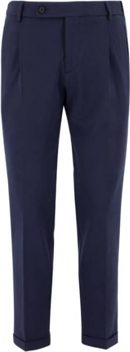 Berwich Broek Blauw Heren
