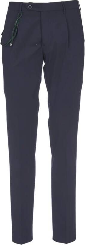 Berwich Broek Blauw Heren