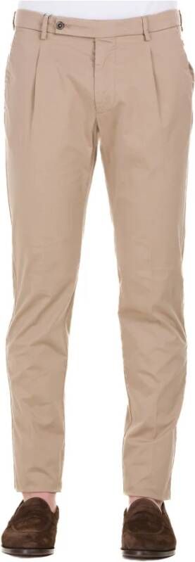 Berwich Pantalone 199 PF0350XMorello1p Beige Heren
