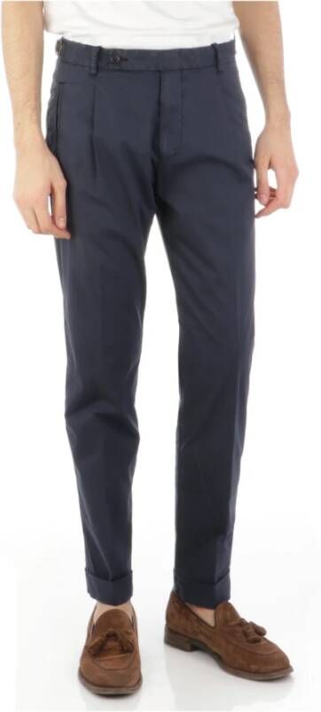 Berwich Retro -broek Blauw Heren