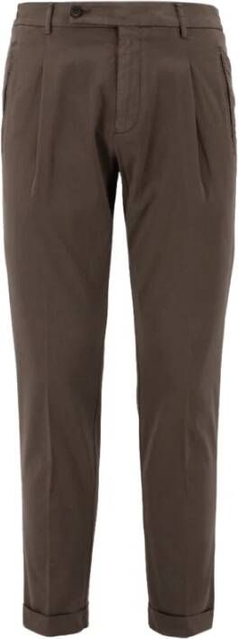 Berwich Slim-fit Trousers Bruin Heren