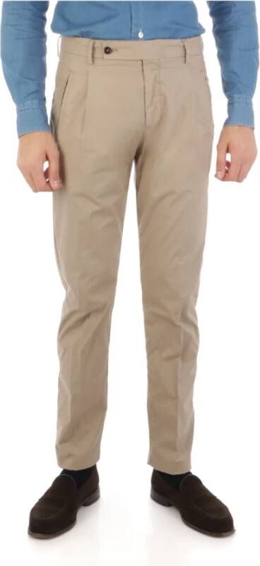 Berwich Trousers Beige Heren
