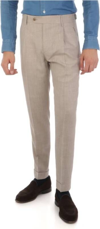 Berwich Trousers Beige Heren