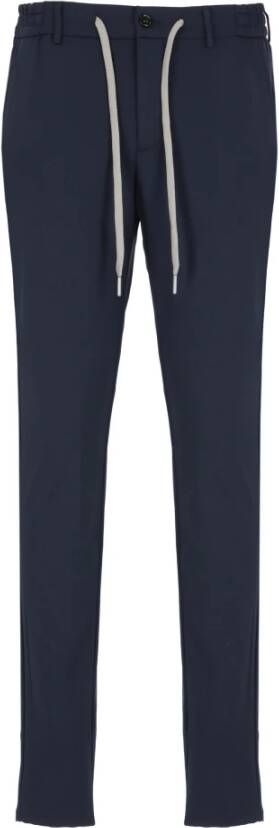 Berwich Trousers Blauw Heren