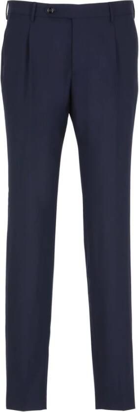 Berwich Trousers Blauw Heren