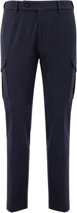 Berwich Trousers Blauw Heren