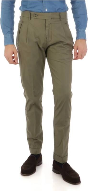 Berwich Trousers Groen Heren