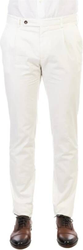 Berwich Trousers White Heren