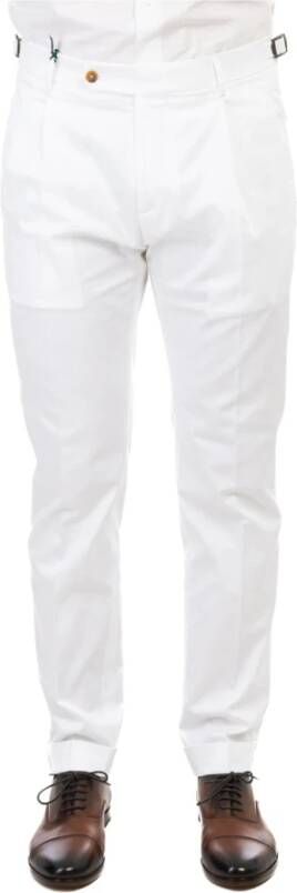 Berwich Trousers White Heren