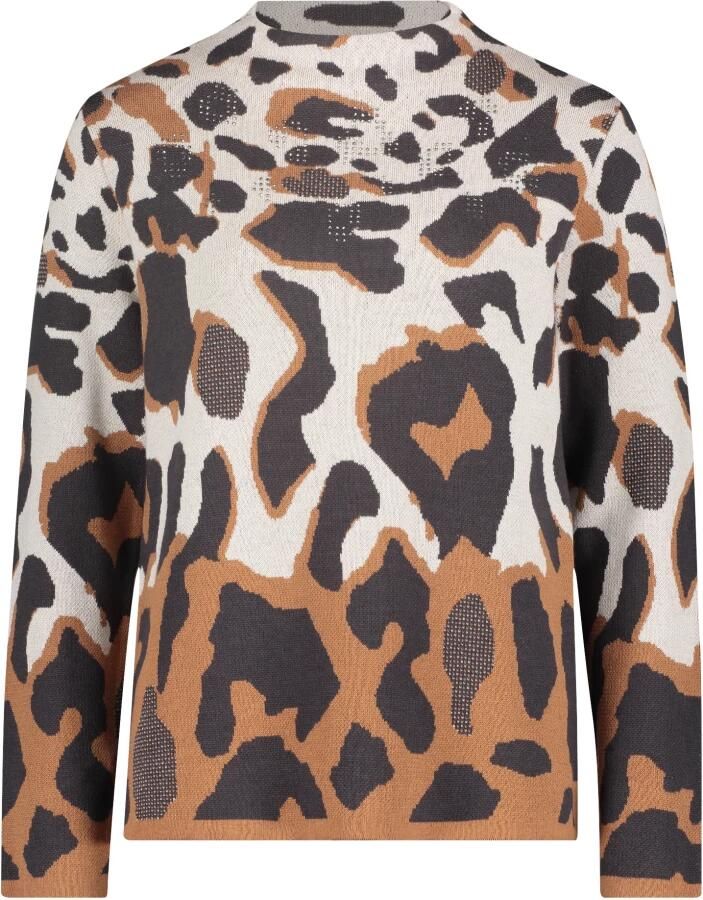 Betty Barclay Animal Print Jacquard Sweater Multicolor Dames - Foto 5