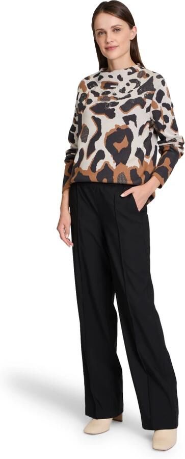 Betty Barclay Animal Print Jacquard Sweater Multicolor Dames - Foto 4