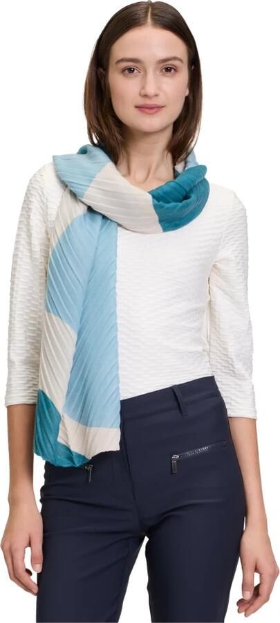Betty Barclay Batik Print Sjaal met Pailletten Multicolor Dames - Foto 2