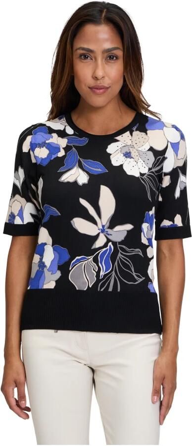 Betty Barclay Bloemen Fijngebreide Trui Multicolor Dames - Foto 3