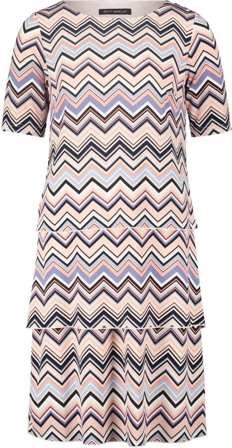 Betty Barclay Bloemen Jurk Kort Mouw Multicolor Dames - Foto 5