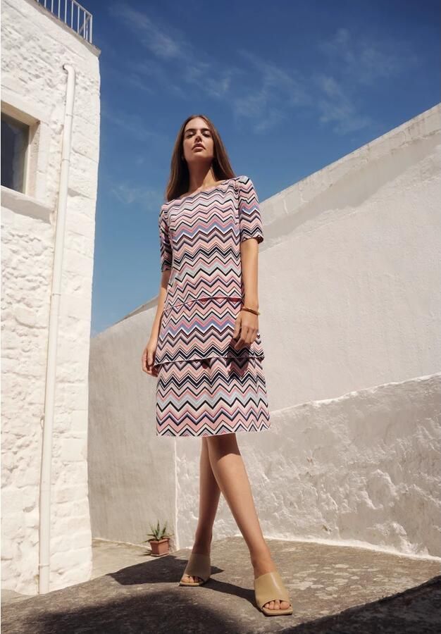 Betty Barclay Bloemen Jurk Kort Mouw Multicolor Dames