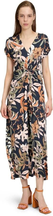 Betty Barclay Bloemen Midi Jurk met Ruches Multicolor Dames - Foto 3