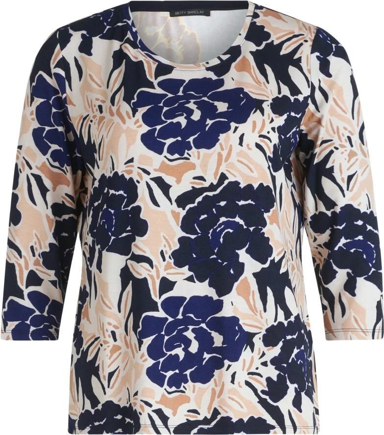 Betty Barclay Bloemenprint Basic Shirt Multicolor Dames - Foto 5