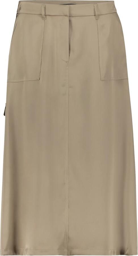 Betty Barclay Cargo Style Satijnen Rok met Zakken Green Dames - Foto 6