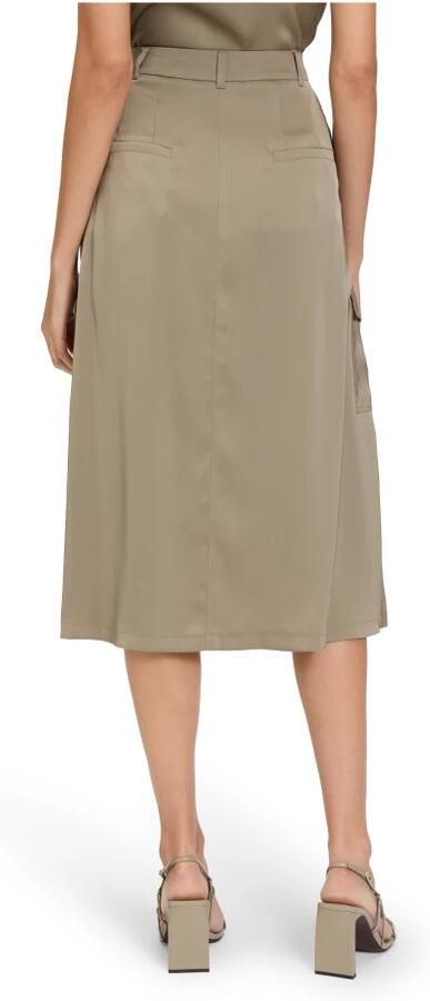 Betty Barclay Cargo Style Satijnen Rok met Zakken Green Dames - Foto 3