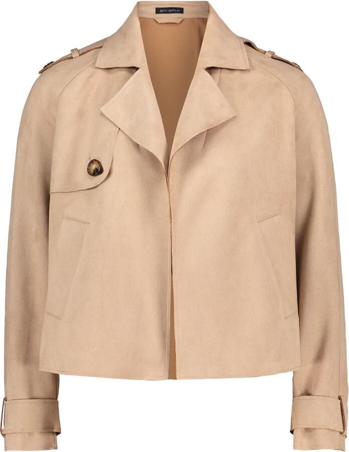 Betty Barclay Casual Blazer Jas Lange Mouw Beige Dames - Foto 6