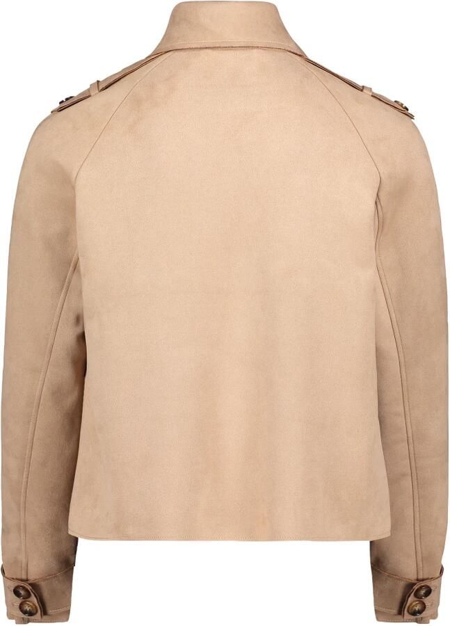 Betty Barclay Casual Blazer Jas Lange Mouw Beige Dames