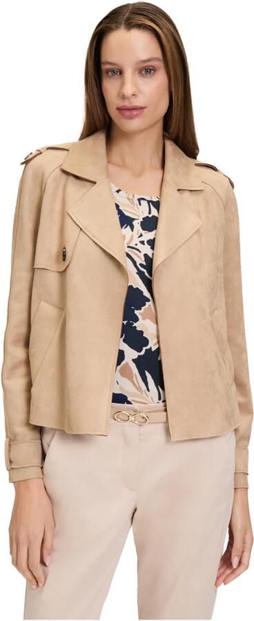 Betty Barclay Casual Blazer Jas Lange Mouw Beige Dames - Foto 4