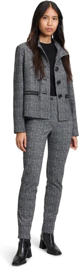 Betty Barclay Casual Blazer met Opstaande Kraag Black Dames - Foto 3