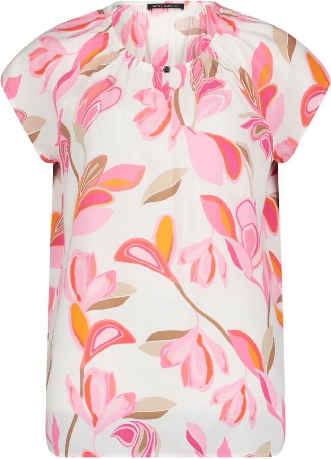 Betty Barclay Blouseshirt van viscose met all-over motief - Foto 5