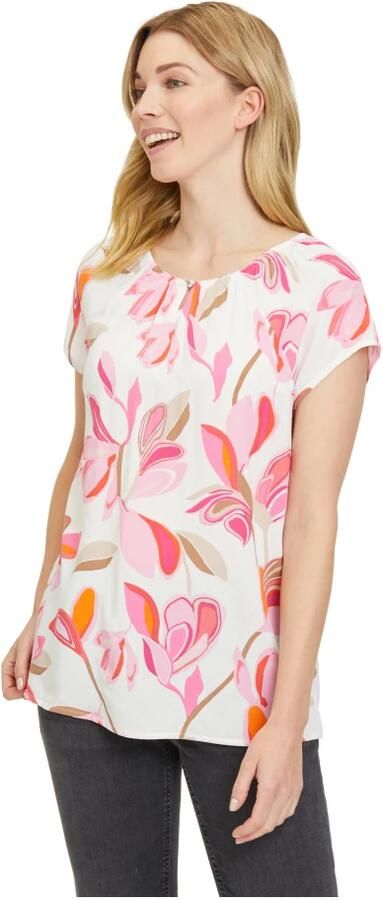 Betty Barclay Blouseshirt van viscose met all-over motief - Foto 3