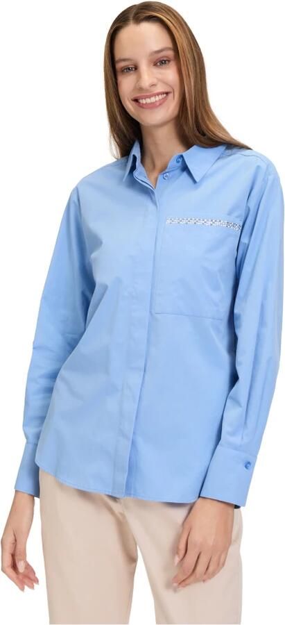 Betty Barclay Regular fit overhemdblouse met opgestikte borstzak