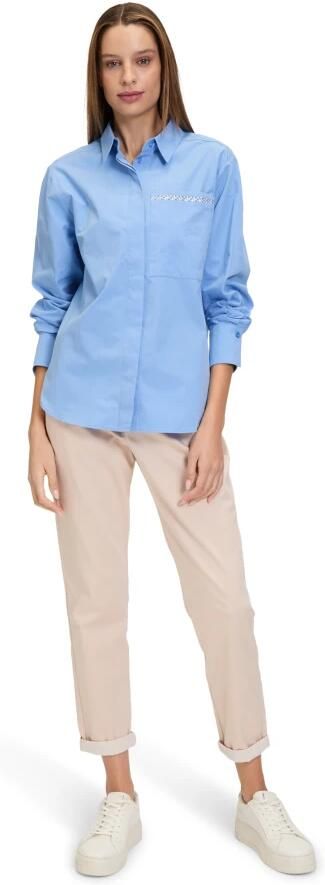 Betty Barclay Regular fit overhemdblouse met opgestikte borstzak - Foto 3